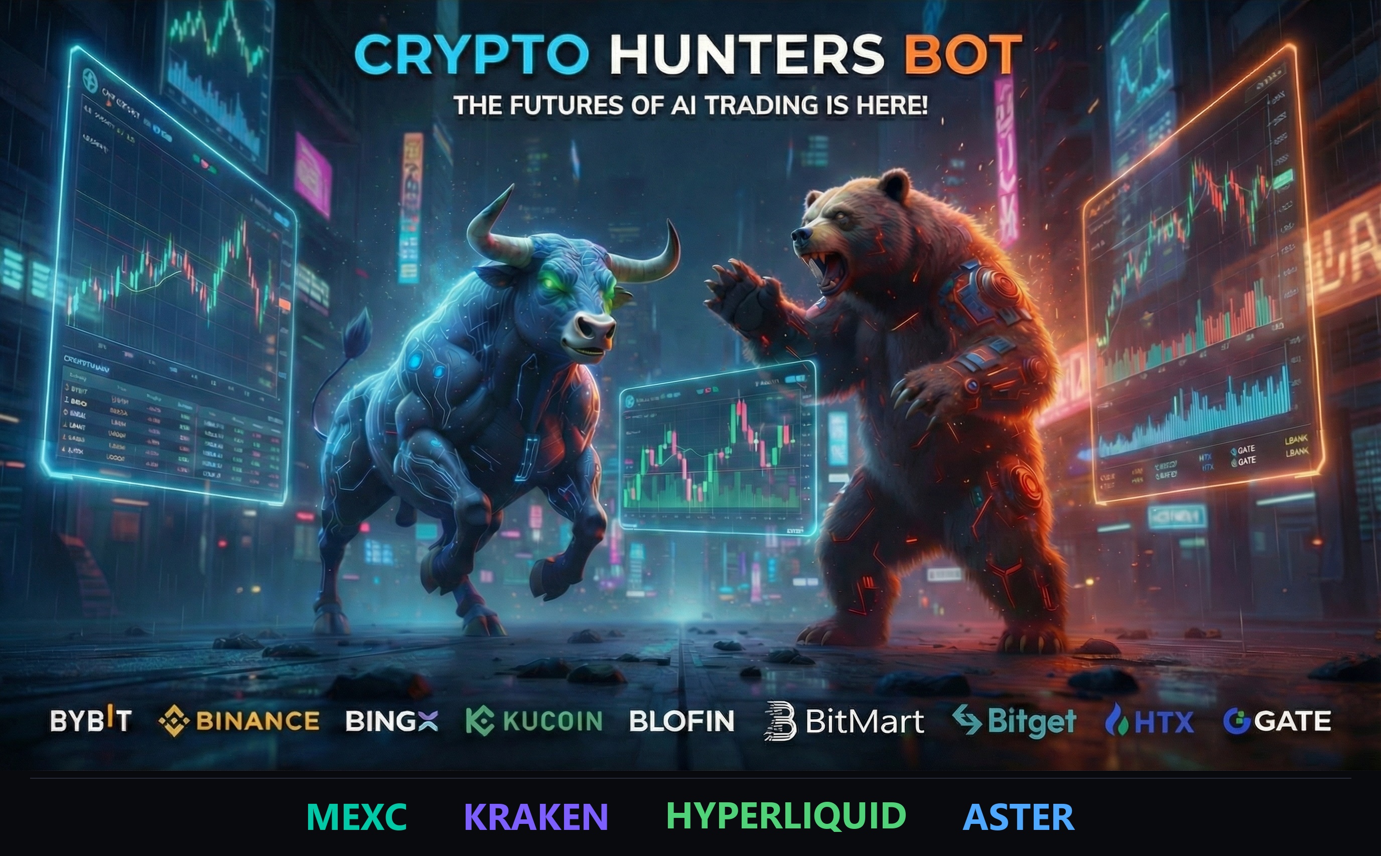 Crypto Hunters Bot Promo